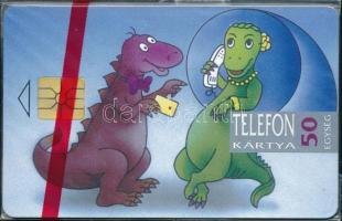 1993 Filatélia. Használatlan telefonkártya, bontatlan csomagolásban