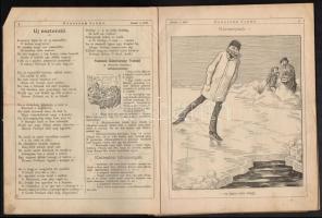1899 Borsszem Jankó három száma, 1899. Január 1.,8.,15., XXXII. évf. 1621. (1.) szám, 1622. (2.) szá...