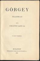 Cselőtei Lajos: Görgey. Jellemrajz. Bp., 1929, Stephaneum. Papírkötésben, jó állapotban