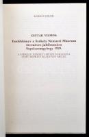 Emlékkönyv a Székely Nemzeti Múzeum ötvenéves jubileumára. Szerk.: Csutak Vilmos. 1-2. köt. Sepsisze...