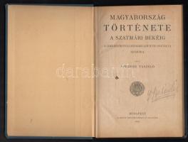 Szegedi Tasziló: Magyarország története a szatmári békéig. A gimnázium és leánygimnázium VII. osztál...