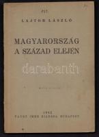 Lajtor László: Magyarország a század elején. Bp.,1942, Faust. Kiadói papírkötés.