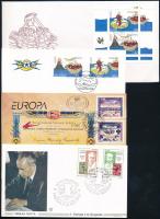 Europa CEPT Discovery and inventions 4 FDC, Europa CEPT Felfedezések és találmányok 4 klf FDC