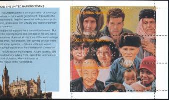 50th anniversary of the UN stamp booklet 50 éves az ENSZ bélyegfüzet
