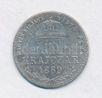 1869KB 10kr Ag "Magyar Királyi Váltó Pénz" T:2- Adamo M10.1