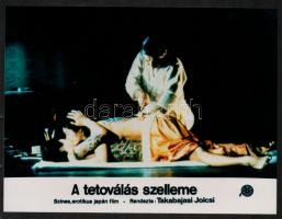 1982 A tetoválás szelleme, japán erotikus film, filmfotó, Mokép, 18x24 cm