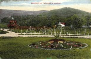 Marosújvár, Ocna Mures; park és uszoda / park spa, swimming pool