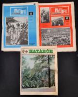 1979-1980 a Magyar Rendőr két lapszáma + a Határőrség egy lapszáma, érdekes hírekkel