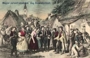 Magyar paraszt lakodalom / Hungarian peasant wedding, folklore / Ungarische Bauern Hochzeit (fl)