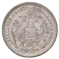 Ausztria 1872. 10kr Ag "Ferenc József" T:1,1-
Austria 1872. 10 Kreuzer Ag "Franz Jos...