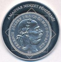 DN "A magyar nemzet pénzérméi - Az első magyar korona 1892-1925" Ag emlékérem (10,53g/0.99...