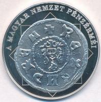 DN "A magyar nemzet pénzérméi - Az utolsó Árpád-házi király pénze" Ag emlékérem (10,37g/0....