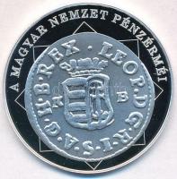 DN "A magyar nemzet pénzérméi - Egyetlen király pénze, a duarius 1657-1705" Ag emlékérem (...