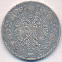 Ausztria 1900. 5K Ag "Ferenc József" T:2-,3 
Austria 1900. 5 Corona Ag "Franz Joseph...