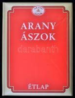 Kis vegyes nyomtatvány-okmány tétel: étlapok, számlák, reklámlapok, berakóba rendezve