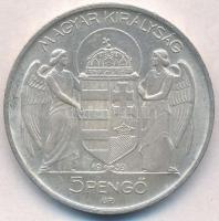 1939. 5P Ag "Horthy balra" T:2