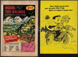 cca 1972 3 db angol nyelvű képregény: Laurel&Hardy, Lion and Thunder, Flintsonte's Barney&a...