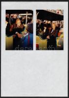 1995 Habsburg Ottó a XI. kerület zászlójának szentelésén, ciszterci templomban és gimnáziumban, 8 db...