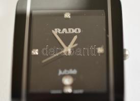 Rado Jubilé Diastar kerámia és fém tokos és szíjas, extra karcálló, naptáras férfi karóra. Svájci ór...