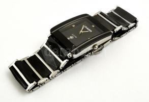 Rado Jubilé Diastar kerámia és fém tokos és szíjas, extra karcálló, naptáras férfi karóra. Svájci ór...