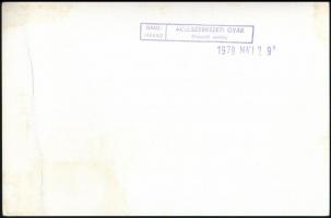 1973-1981 Ganz-Mávag gyárakról készült belső és külső fotók, 6 db, acélszerkezeti gyár műszaki osztá...