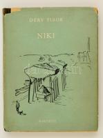 Déry Tibor: Niki. Egy kutya története. Első kiadás! Bp. 1956. Magvető 168p. Kiadói félvászon kötésben, papír védőborítóval