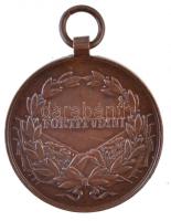 1917. "Károly Bronz Vitézségi Érem" Br kitüntetés mellszalag nélkül. Szign.: Kautsch T:2 p...