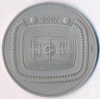 Rónay Attila (1971-)  2007. "Puskás Ferenc 1927-2006" patinázott Ag emlékérem, tanúsítvánn...