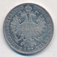 Ausztria 1858A 1Fl Ag "Ferenc József" T:2,2- ph.
Austria 1858A 1 Florin Ag "Franz Jo...