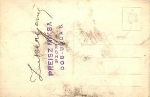 Budapest VII. Dob utca 8. Preisz Miksa fehérsütemény és kenyérgyárának fiókja. photo (fl)