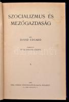 David Eduard: Szocializmus és mezőgazdaság I-II. kötet. Fordította: Dr. Szabados Sándor. Társadalomt...