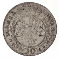 Német Államok / Pfalz 1764AS 10kr Ag "Karl Theodor" (3,73g) T:2-,3
German States / Pfalz ...