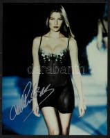 Laetitia Casta (1978) modell és színésznő aláírt fotója / Autograph signature on photo 21x26 cm
