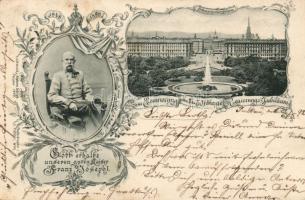 1898 Wien with Franz Joseph