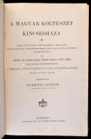 A magyar költészet kincsesháza. Szerk.: Endrődi Sándor. Bp.,[1895], Athenaeum Irodalmi és Nyomdai Rt...