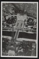 cca 1940 Párizs német katonai légi felvételeken 5 db légifelvétel / Luftgaukommando 5 birds eye view...