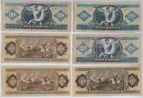 10db-os forint bankjegy tétel T:II-III-