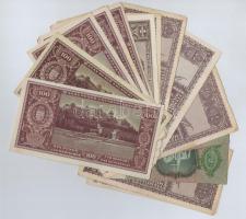 Vegyes 25db-os pengő bankjegy tétel T:II-III