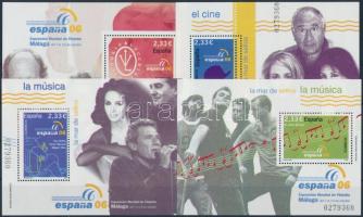 ESPANA'06 Nemzetközi bélyegkiállítás: Málaga blokksor, ESPANA'06 International Stamp Exhibition: Málaga blockset
