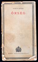 Schütz Antal: Őrség. Bp., 1936, Szent István-Társulat. Kiadói papírkötés, szakadozott borítóval, hiányos gerinccel, ceruzás aláhúzásokkal.