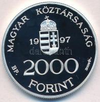 1997. 2000Ft Ag "Integráció az EU-ba-EURO I" dísztokban, tanúsítvánnyal T:PP 
Adamo EM147