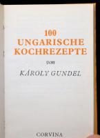 Gundel, Károly: 100 Ungarische Kochrezepte. Bp, 1981, Corvina. Kiadói papírkötés, német nyelven. / P...