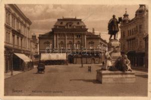 Szeged, Klauzál tér, Kossuth szobor, Pósz Alajos üzlete