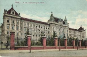 Pécs, M. kir. honvéd hadapród iskola