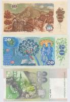 Vegyes: Csehszlovákia 1986. 10K + 1988. 20K + Szlovákia 1993. 20K T:II
Mixed: Czechoslovakia 1986. ...