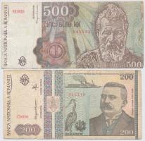 Románia 1991. 500L + 1000L + 1992. 200L + 1994. 10.000L T:III,III-
Romania 1991. 500 Lei + 1000 Lei...