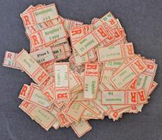 Régi átnézetlen magyar ragjegy tétel régi borítékokban és pergamen zacskókban. Érdemes megnézni!!