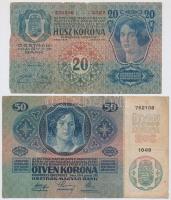 1913. 20K + 1914. 50K + 1915. 10K + 1916. 1K T:III,III-