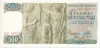 Görögország 1968. 500D T:III szép papír Greece 1968. 500 Drachmai C:F nice paper