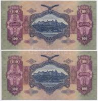 1930. 100P (4x) sorszámkövetők T:I